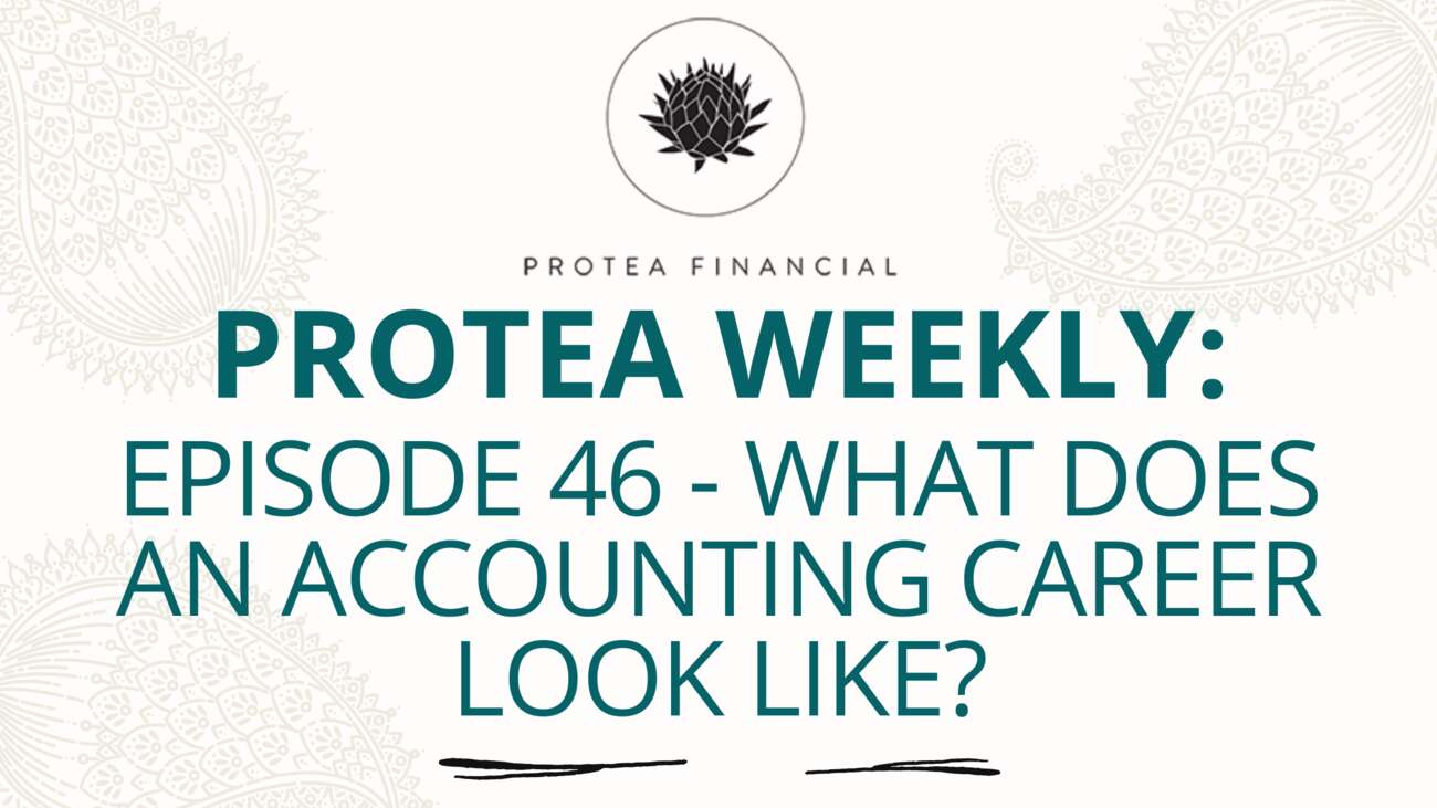 Protea Weekly – Episode 46 – What does an accounting career look like?